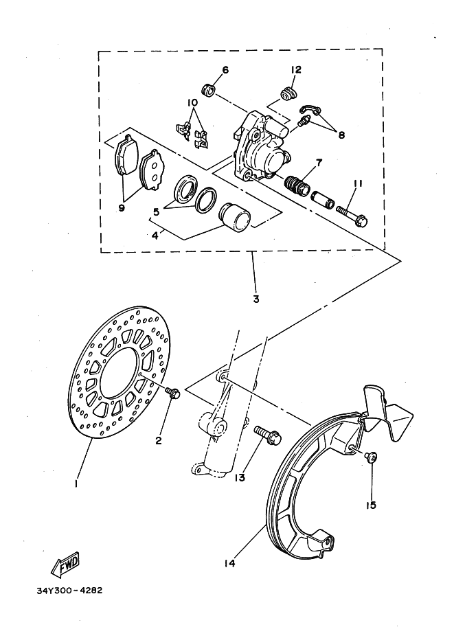 Front Brake Caliper