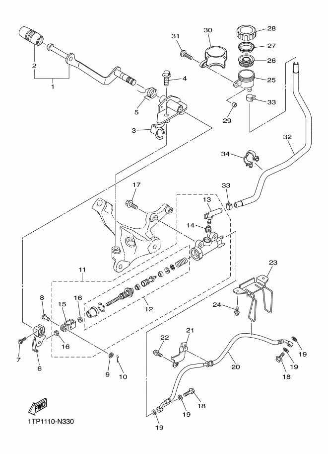 Rear Master Cylinder