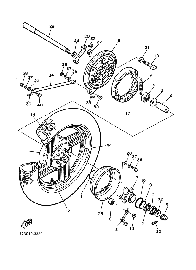 Rear Wheel