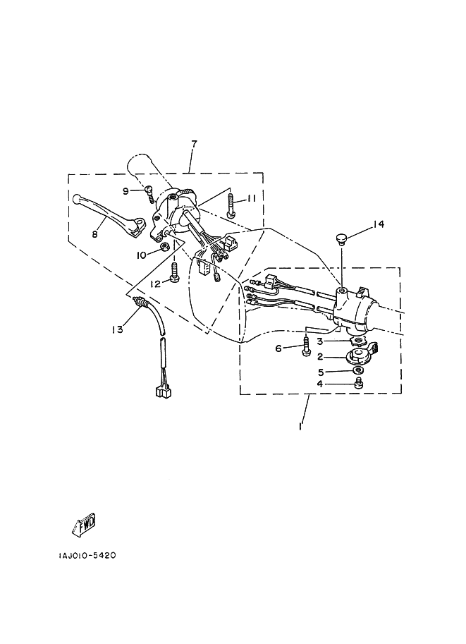 Handle Switch . Lever