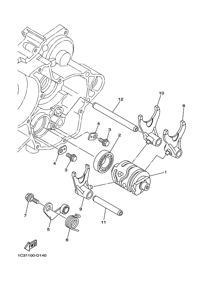 Shift Cam & Fork