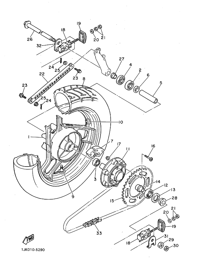 Rear Wheel