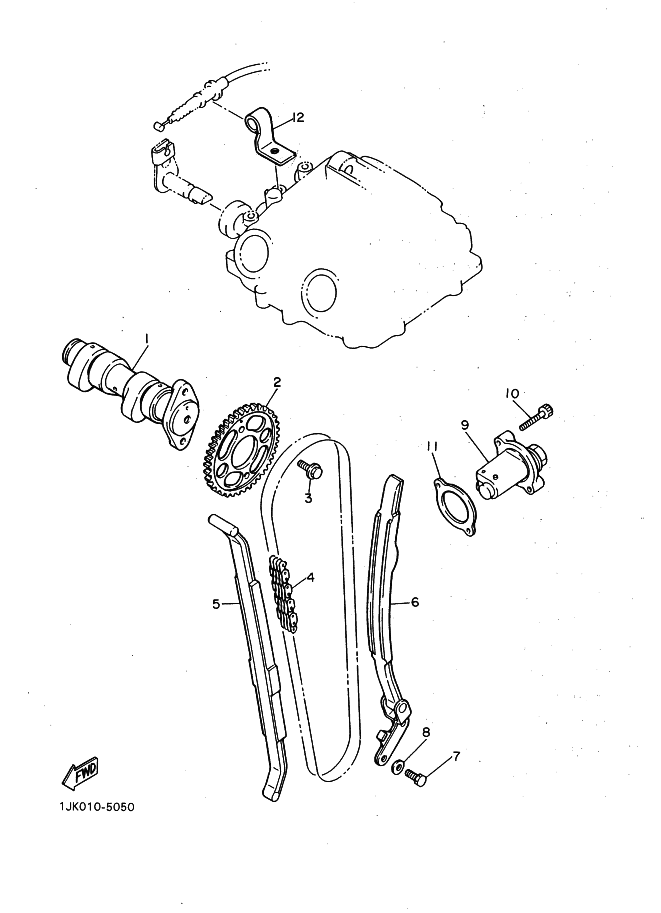Camshaft . Chain