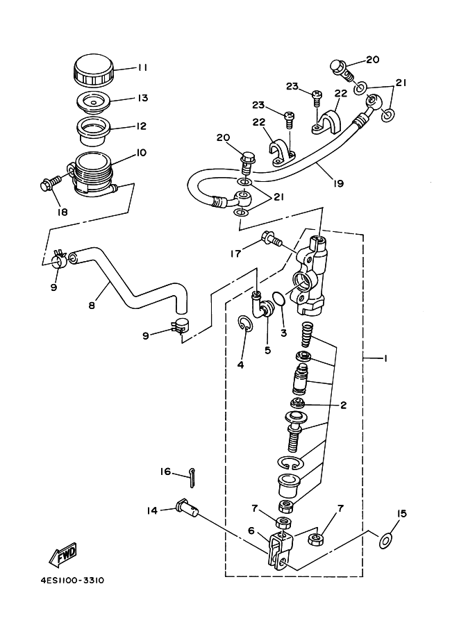 Rear Master Cylinder