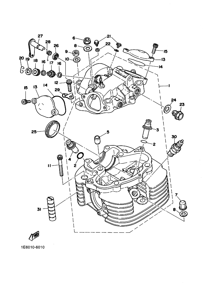 Cylinder Head . Cylinder Head Cover