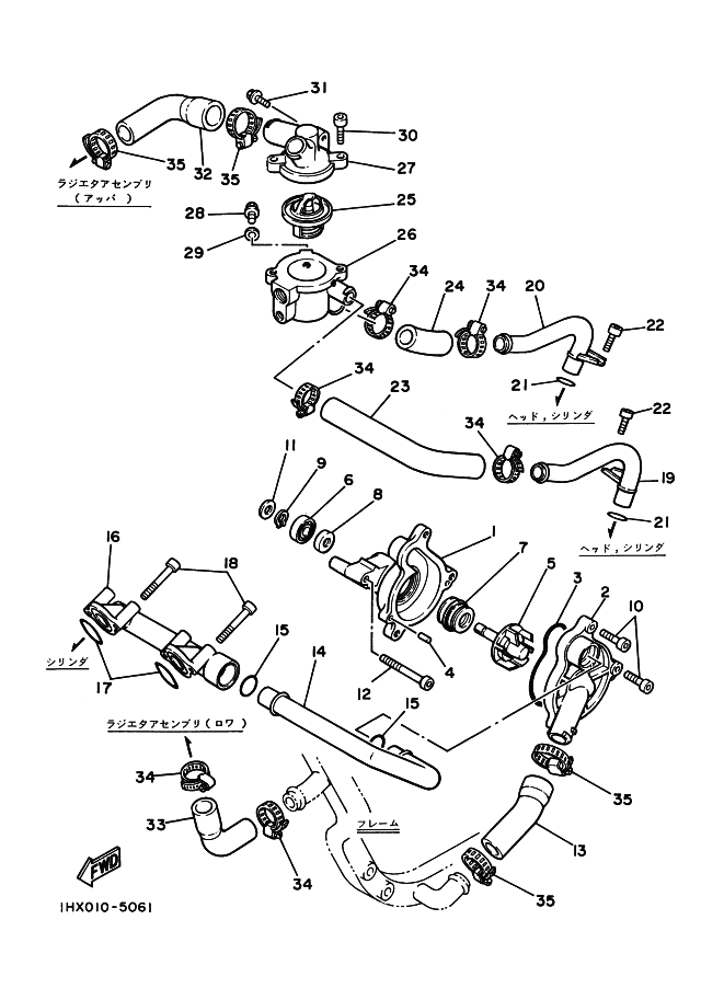 Water Pump . Piping