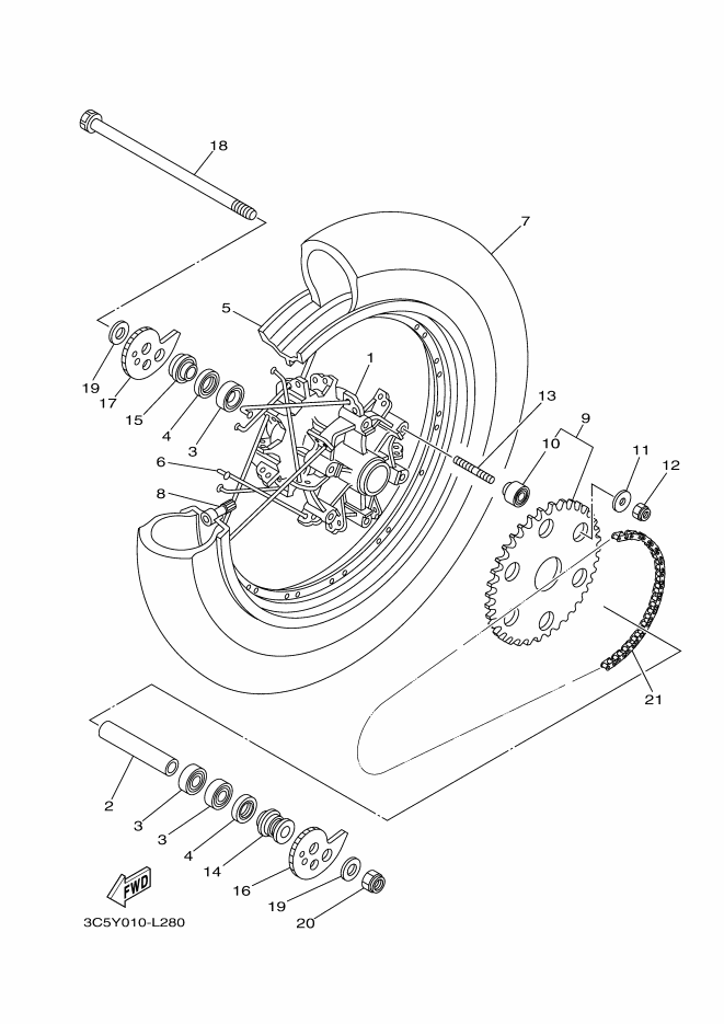 Rear Wheel