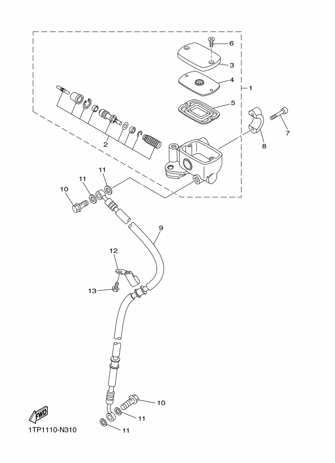 Front Master Cylinder