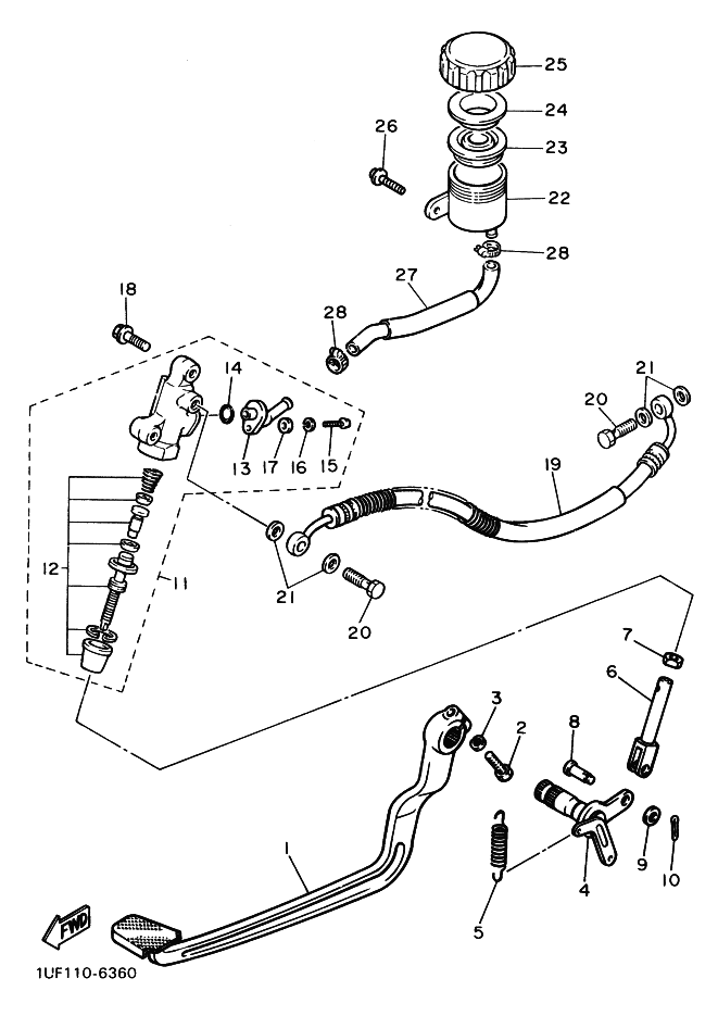 Rear Master Cylinder