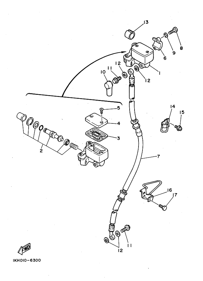 Front Master Cylinder