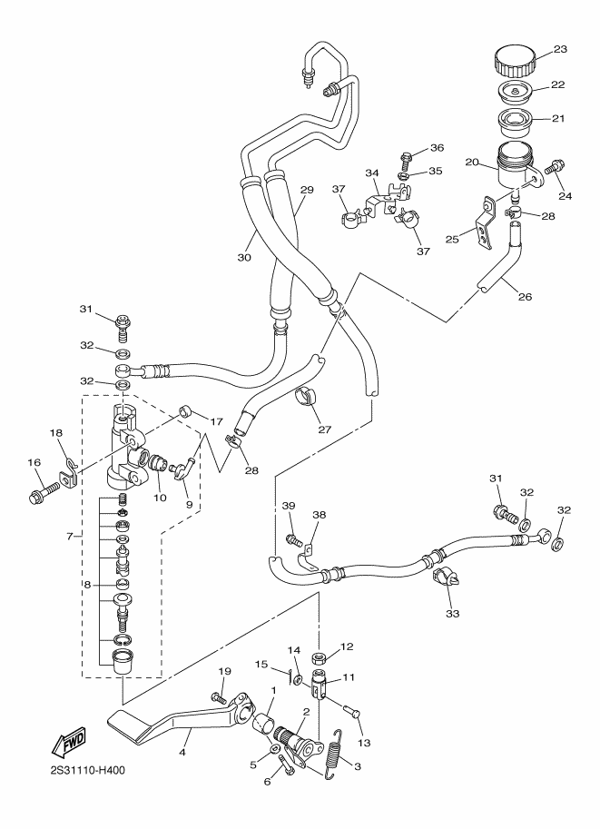Rear Master Cylinder