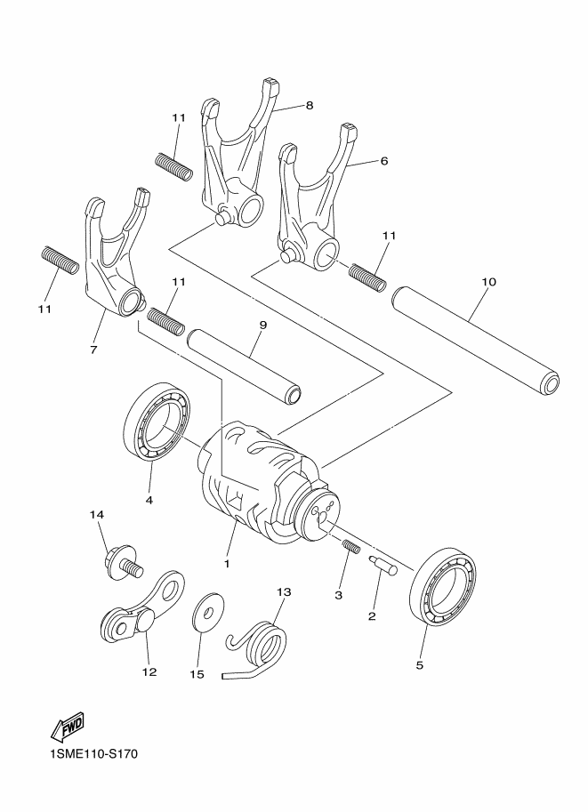 Shift Cam & Fork
