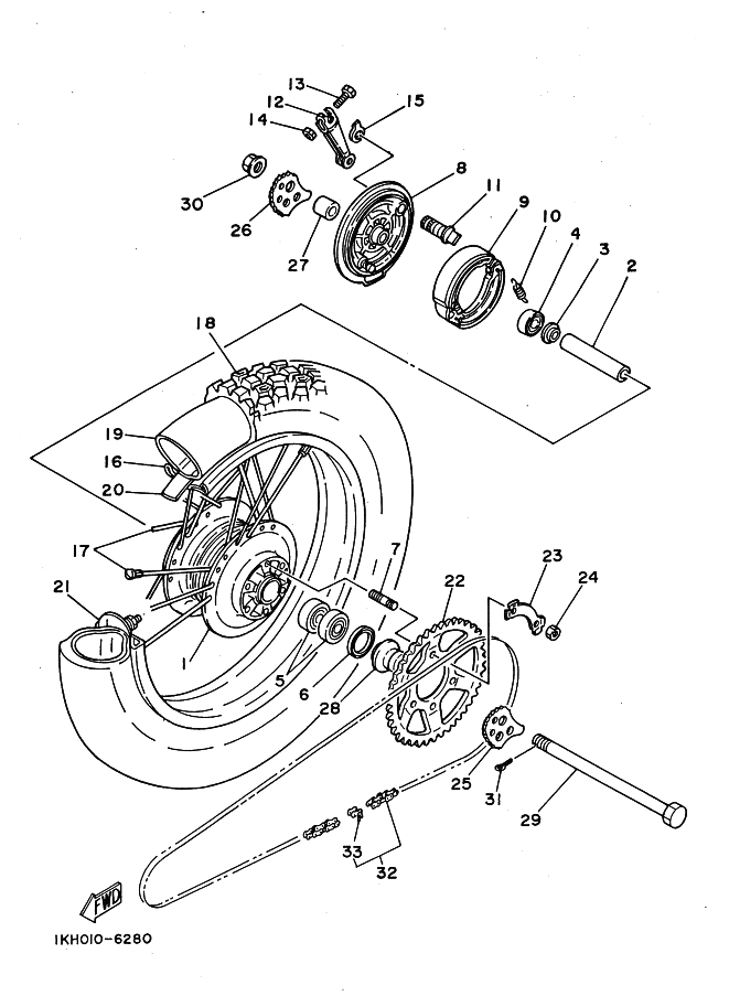 Rear Wheel