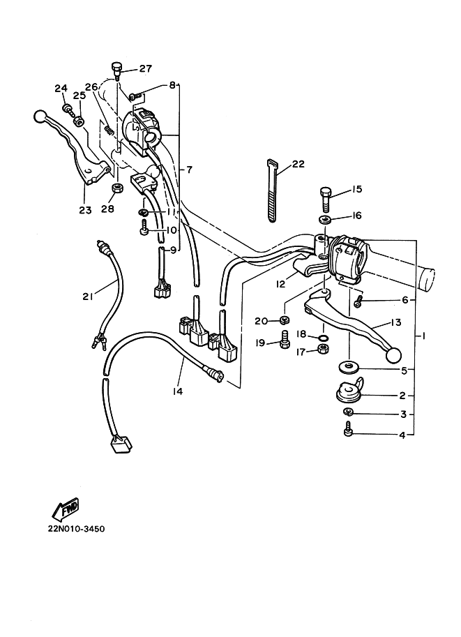 Handle Switch . Lever
