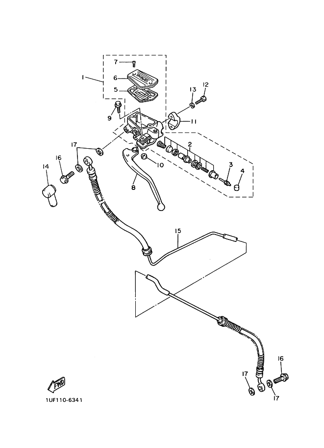 Front Master Cylinder 2