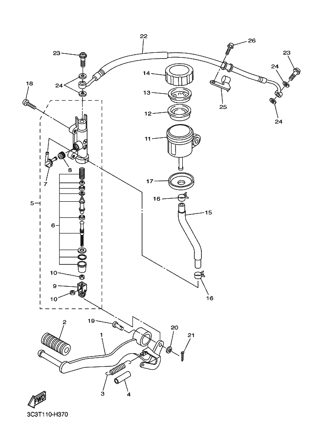 Rear Master Cylinder