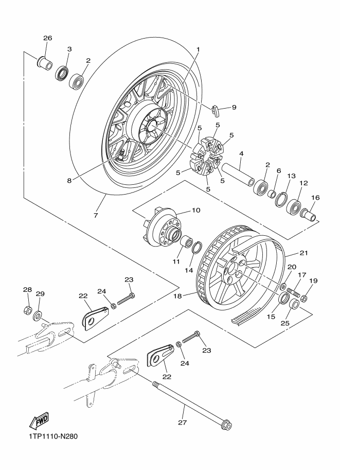 Rear Wheel