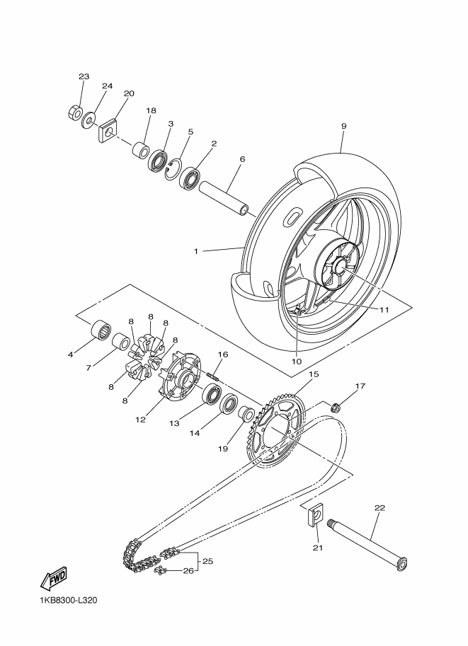 Rear Wheel