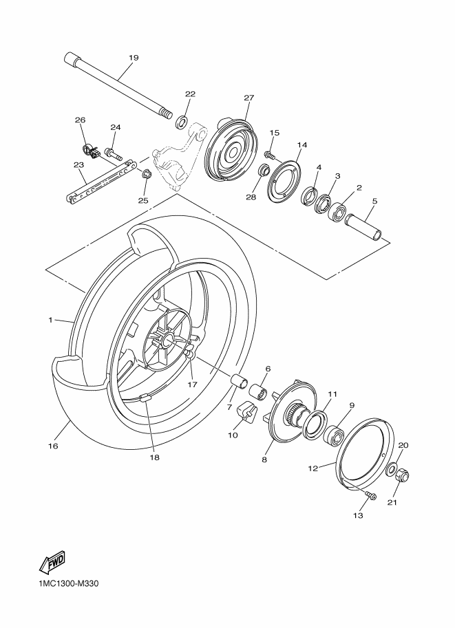 Rear Wheel