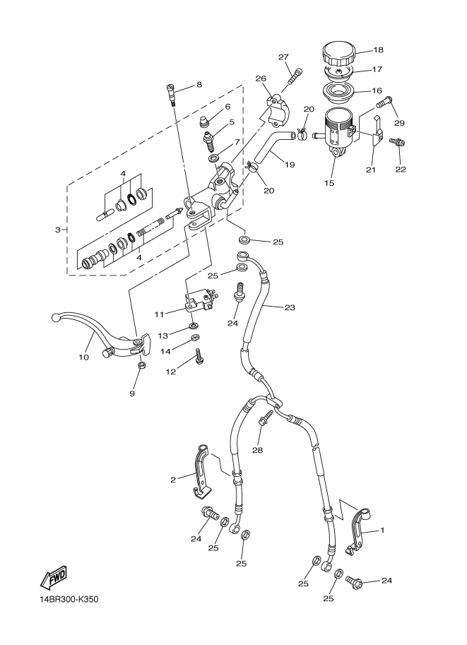 Front Master Cylinder