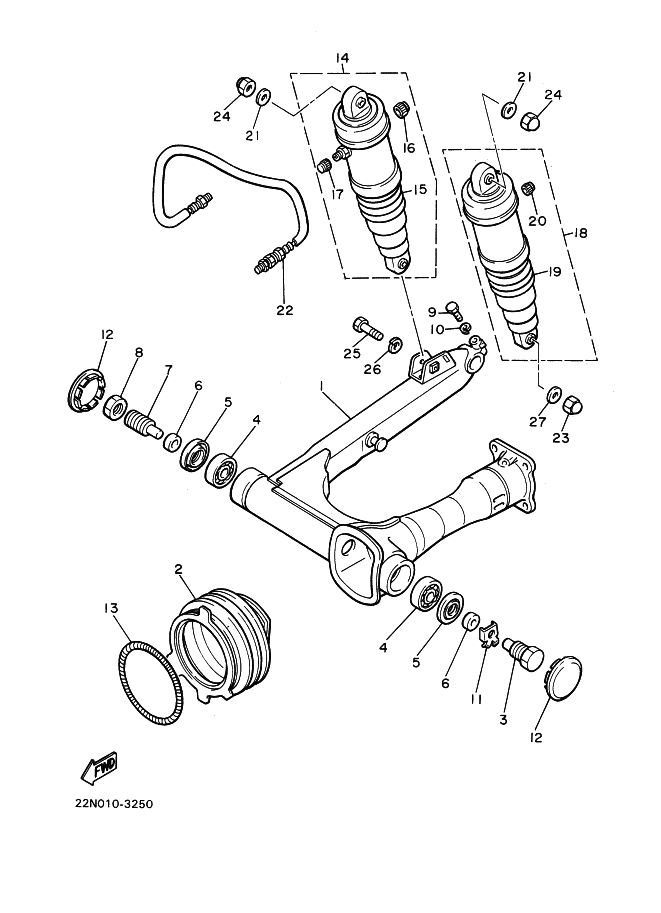 Rear Arm . Rear Suspension