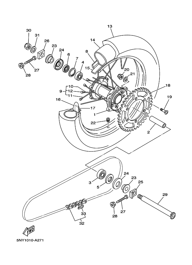 REAR WHEEL