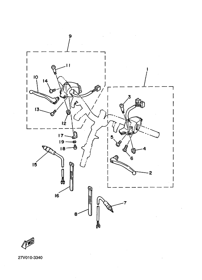 Handle Switch . Lever