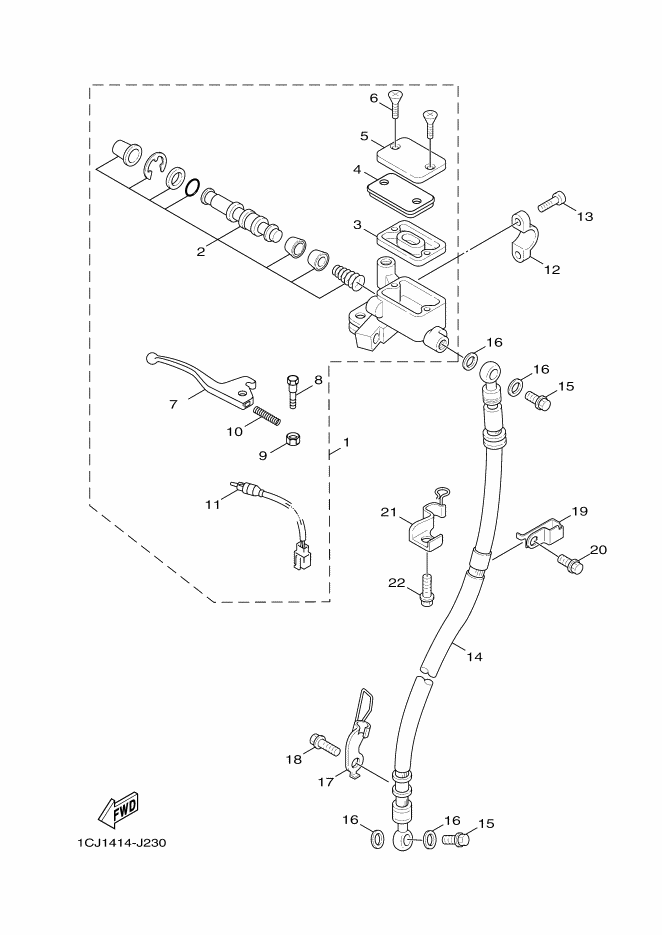 Front Master Cylinder