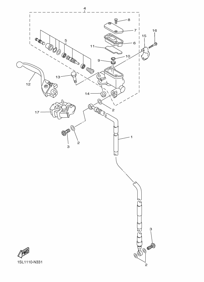 Front Master Cylinder