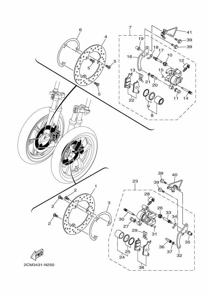 Front Brake Caliper