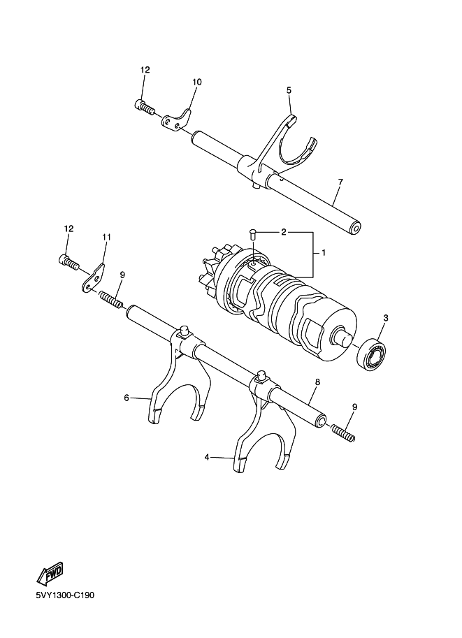 Shift Cam & Fork