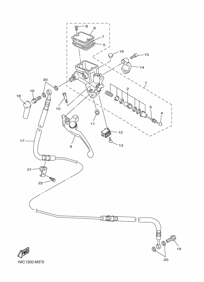 Front Master Cylinder 2