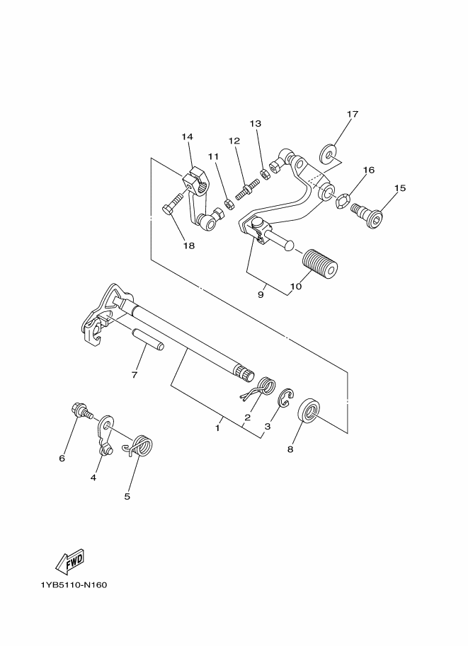 Shift Shaft
