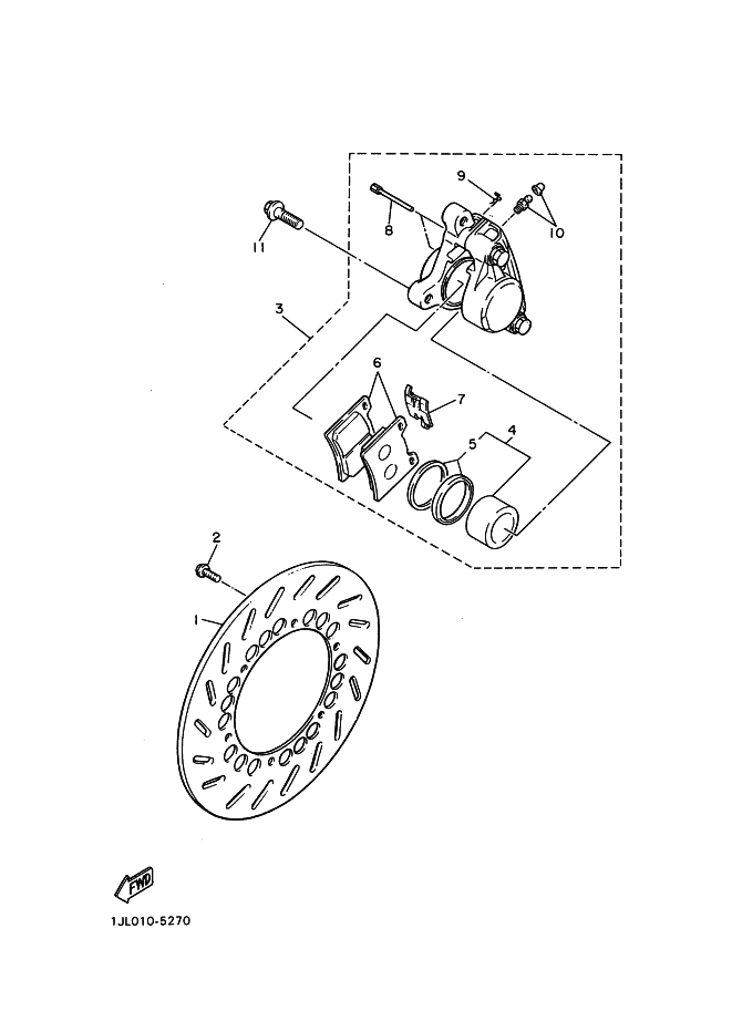 Front Brake Caliper