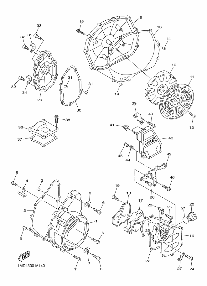 Crankcase Cover 1
