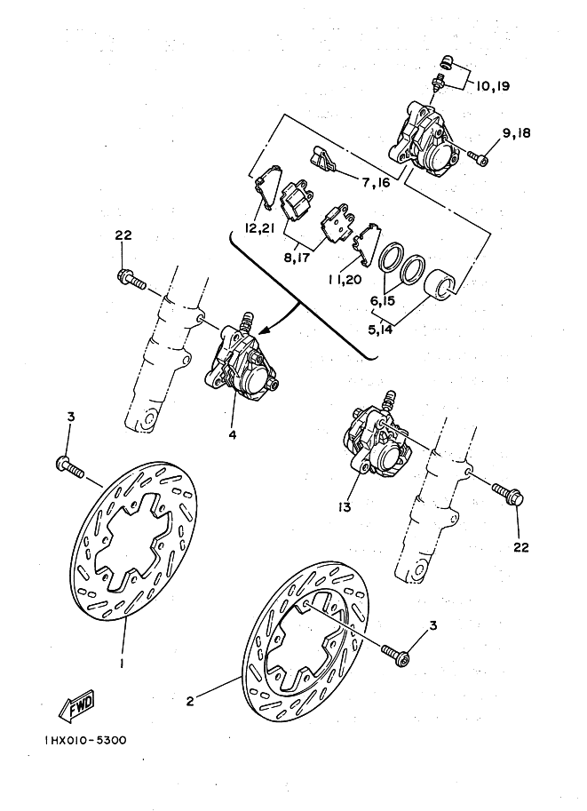 Front Brake Caliper