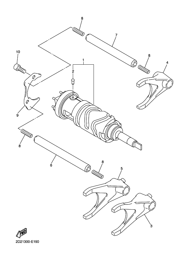 Shift Cam & Fork