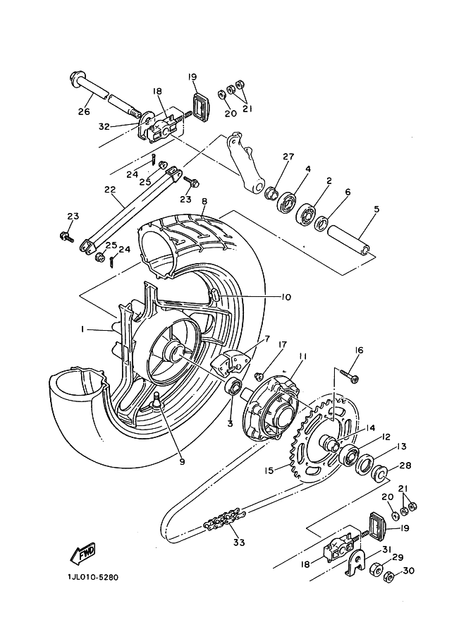 Rear Wheel