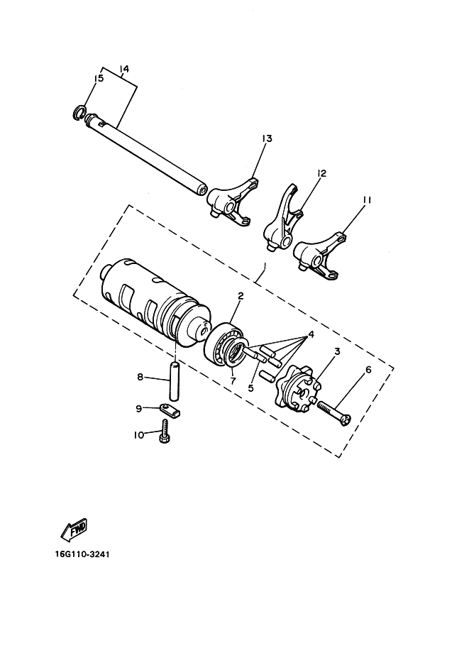 Shift Cam . Fork