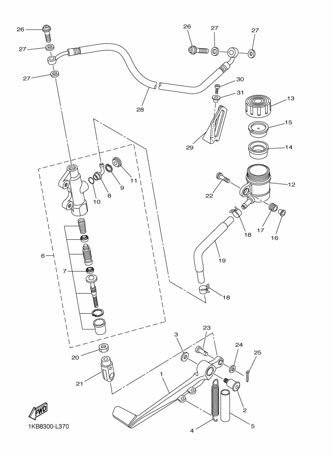 Rear Master Cylinder
