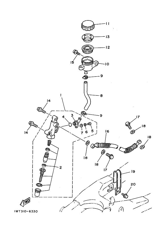 Rear Master Cylinder