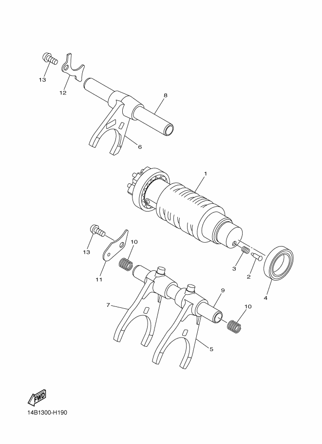 Shift Cam & Fork
