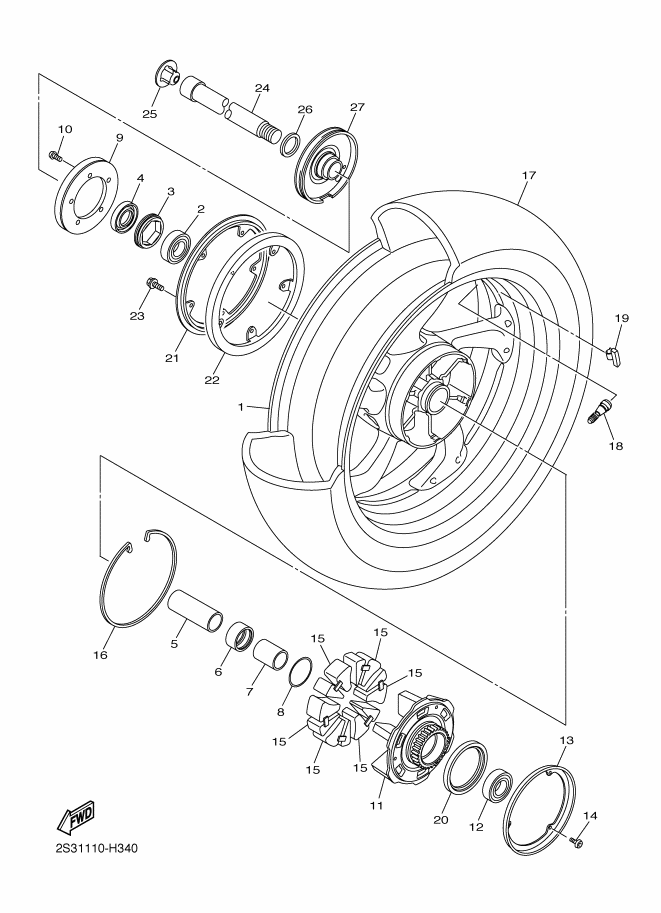 Rear Wheel
