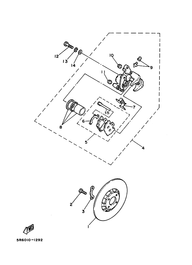 Front Brake Caliper