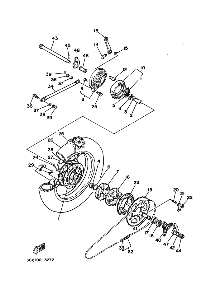 Rear Wheel