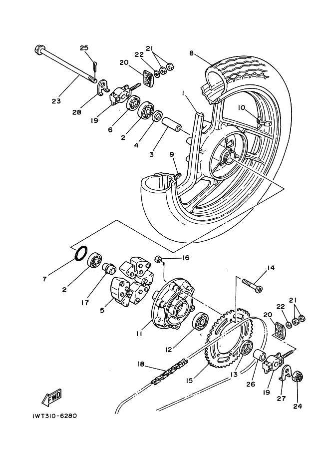 Rear Wheel