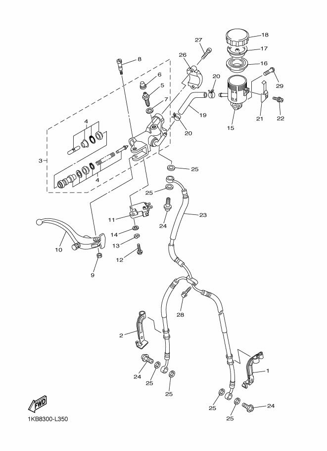 Front Master Cylinder