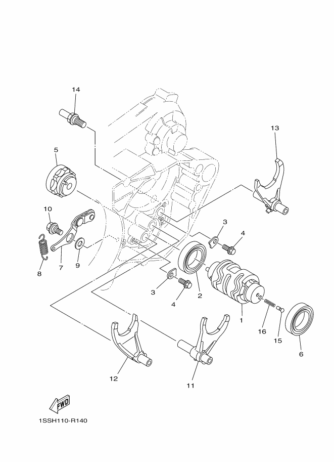 Shift Cam & Fork