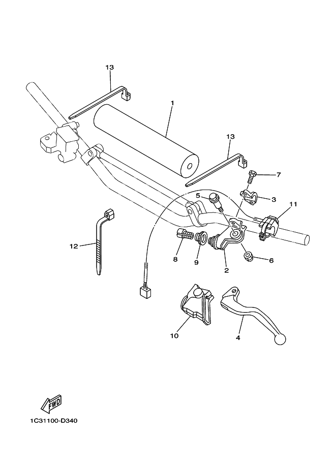 HANDLE SWITCH & LEVER