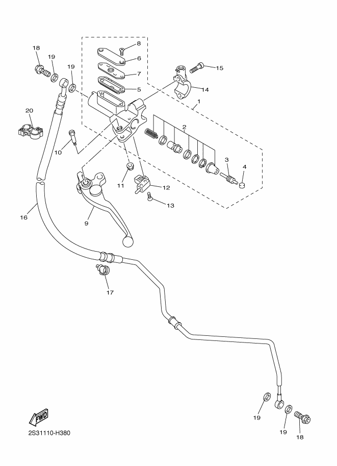 Front Master Cylinder 2